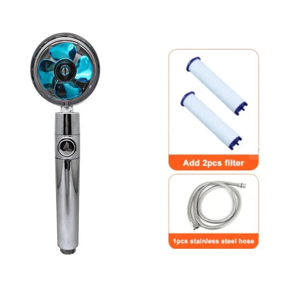 water saving shower head | high pressure spray nozzle | 360 degree rotating shower head | ultrasonic cleaning