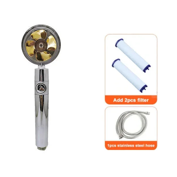 water saving shower head | high pressure spray nozzle | 360 degree rotating shower head | energy saving