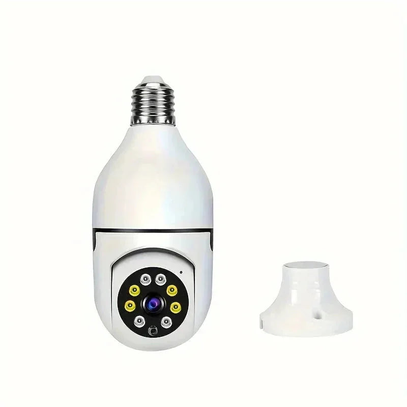 e27 bulb camera | automatic tracking camera | full color night vision | ultrasonic cleaning