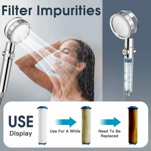 Modern Minimalist Supercharged Small Waist Small Fan Shower Nozzle 