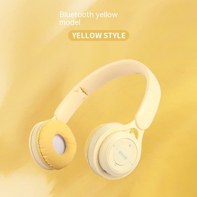 Wireless Headset Foldable Extra Bass Headphones 
