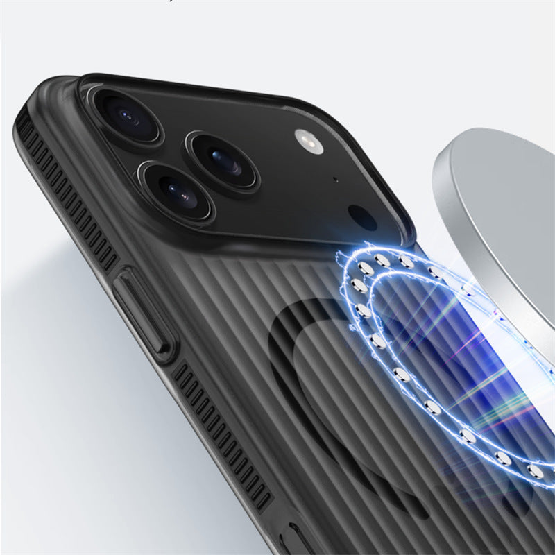 Applicable To Phone Case Corrugated Magnetic Anti-slip Bar 