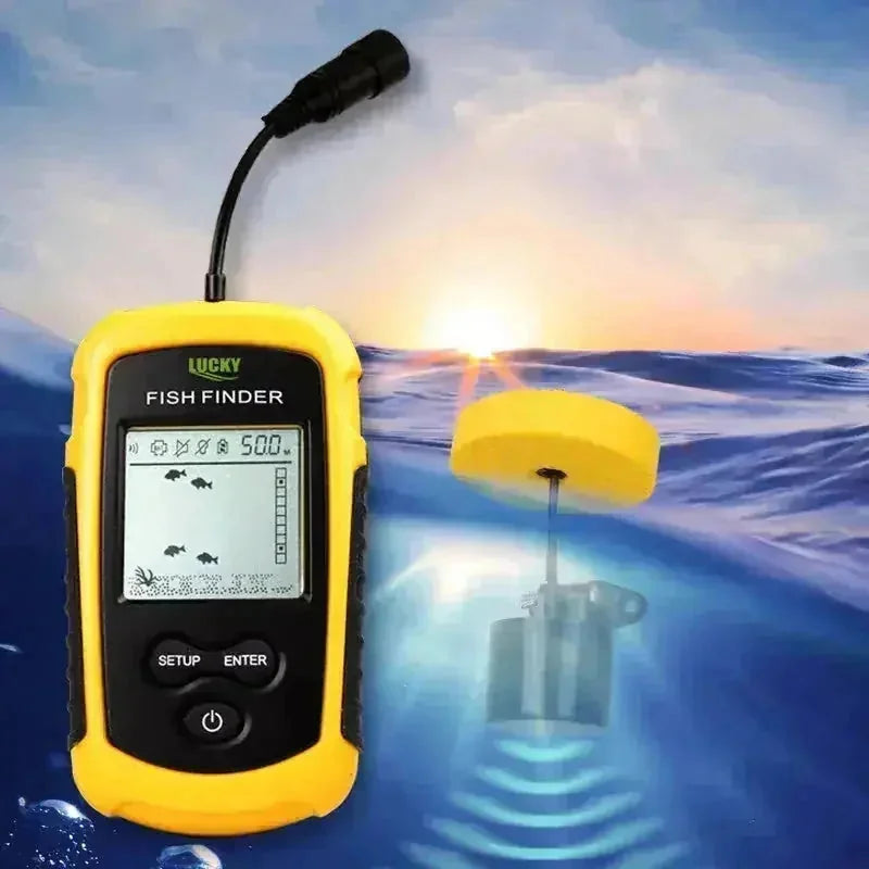 side imaging sonar | portable fish finder | castable fish finder | energy saving