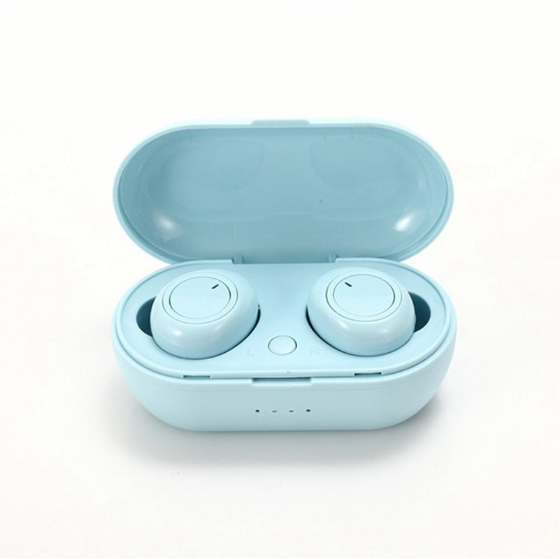 Y50 TWS Bluetooth Wireless Headset Stereo Sports Earbud Smart Phone Charging Box 