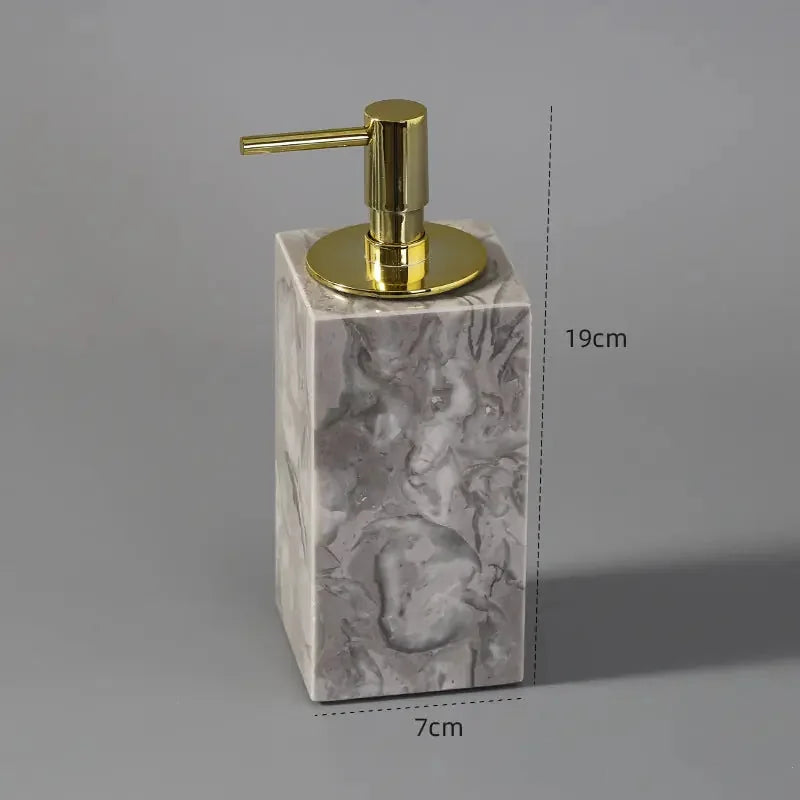 marble bathroom set | hotel-style toilet set | waterproof marble construction | energy saving