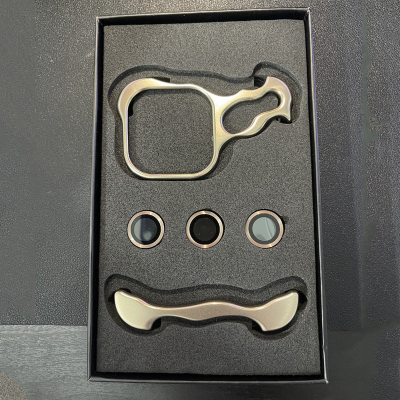 Metal Corner Pad Drop-resistant Phone Case 