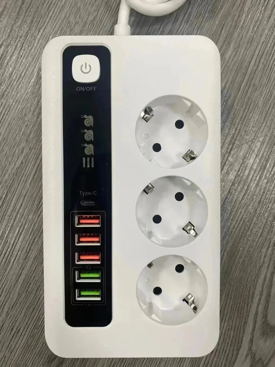 5v 34a power supply | 3 outlet surge protector | home charging station | energy saving
