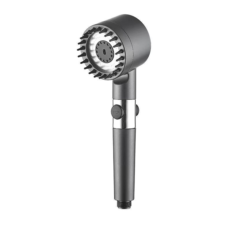 The Third Gear Adjustable Strong Supercharged Shower Head Household Bath Shower Hose Shower Head 