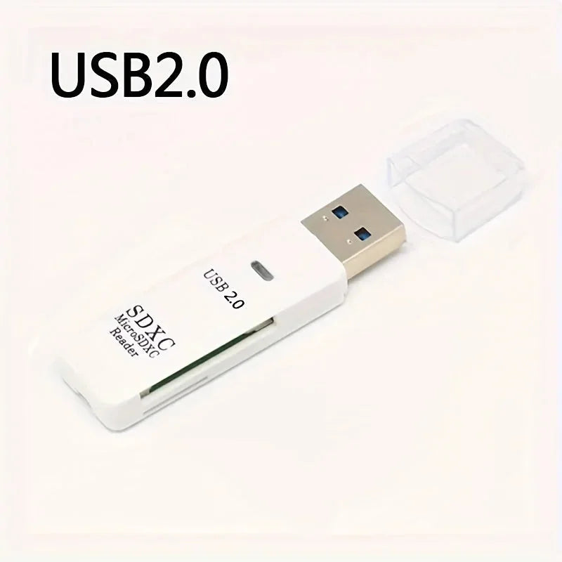 high speed usb 30 card reader | 5gbps data transfer | 2-in-1 sd and micro sd adapter | ultrasonic cleaning