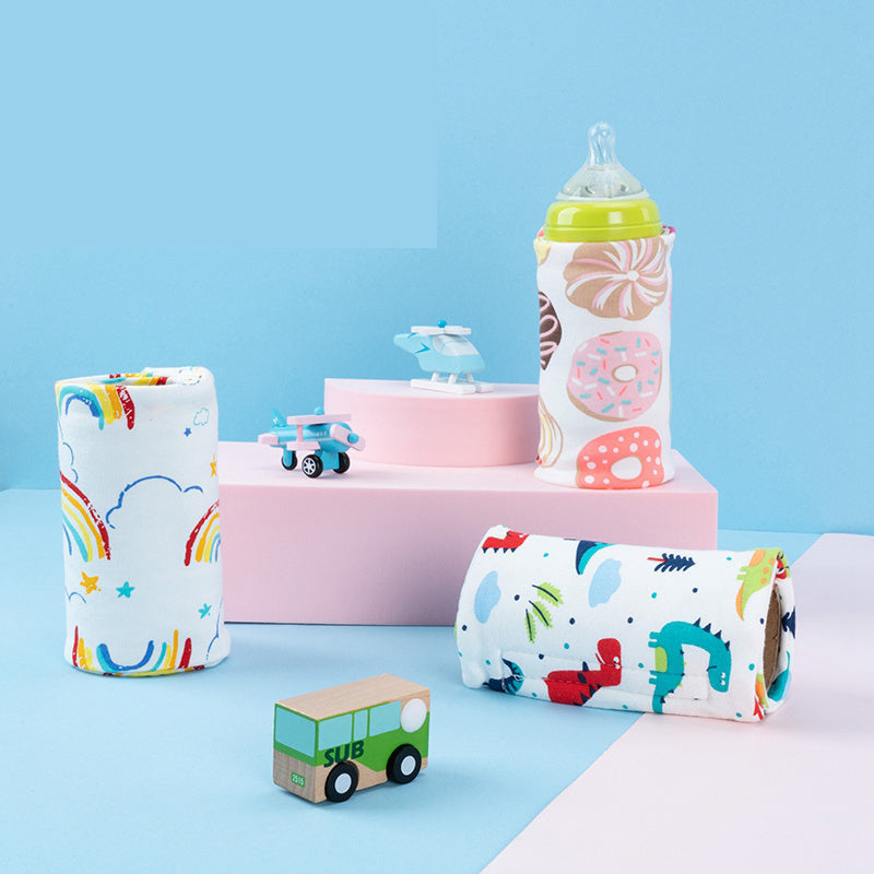 USB Milk Water Warmer Travel Stroller Insulated Bag Portable Baby Nursing Bottle Heater Cover Baby Food Warmer Bottle Warmer 