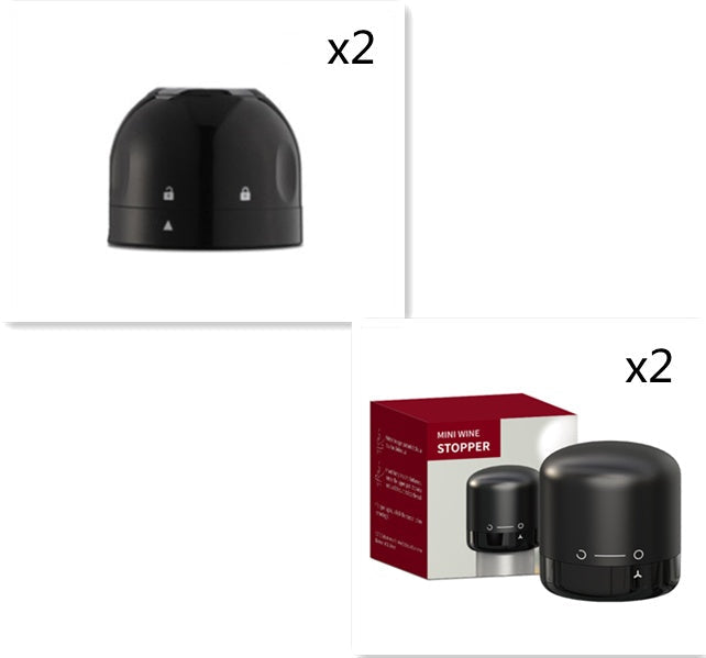 Vacuum Red Wine Bottle Stopper Silicone Sealed Champagne Bottle Stopper Vacuum Retain Freshness Wine Plug Bar Tools 