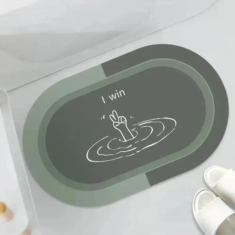 non-slip bathroom rug | waterproof bath mat | shower door floor mat | ultrasonic cleaning