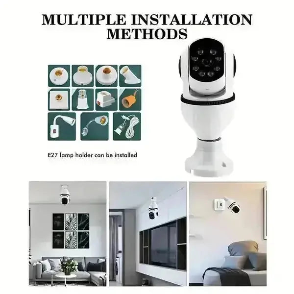 g wifi security camera | 360 degree panoramic view | auto tracking surveillance | energy saving