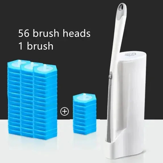 disposable toilet brush | biodegradable toilet brush | single-use toilet brush | ultrasonic cleaning