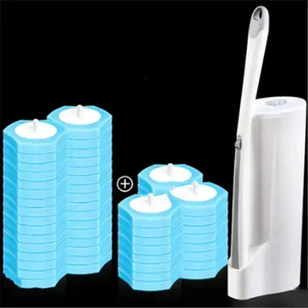 disposable toilet brush | biodegradable toilet brush | single-use toilet brush | energy saving