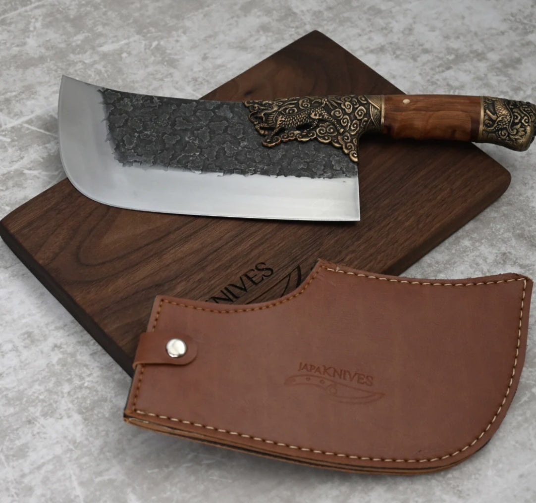 Household Bone Chopping Hand-forged Kitchen Knife Dual-use Knife Ghost Hand Made Chef Knives 