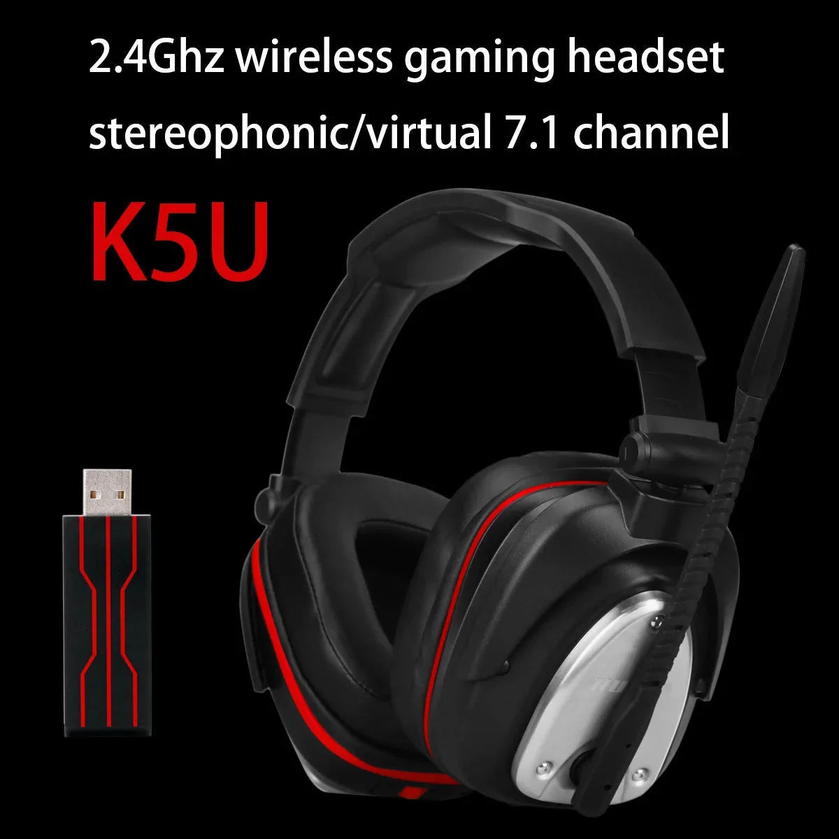 wireless gaming headset with mic | noise canceling headphones | long battery life headset | ultrasonic cleaning