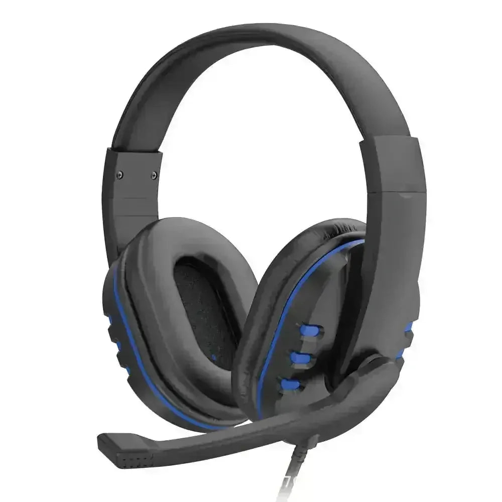 mm wired gaming headset | noise-canceling earphones | ps4 compatible headphones | ultrasonic cleaning