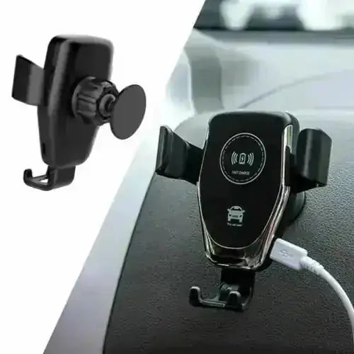 10W QI Wireless Fast Car Charger Mount Holder Stand Automatic Clamping Charging - json