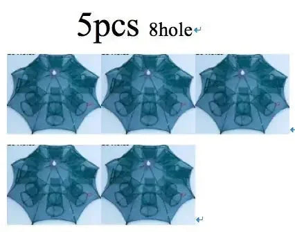 heavy-duty nylon construction | automatic cast net mechanism | 4-20 hole shrimp cage | energy saving