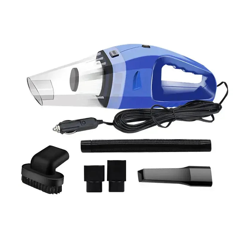 v car vacuum cleaner | handheld portable vacuum | 120w high power suction | ultrasonic cleaning