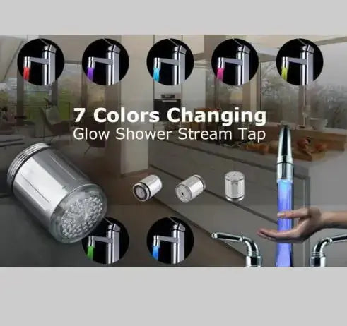 Creative Kitchen Bathroom Light-Up LED Faucet 