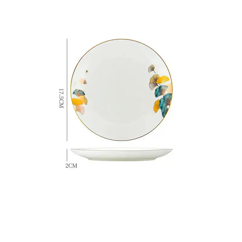 Dinner Plates Ceramic Steak Plate Web Porcelain 