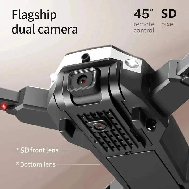 hd dual camera drone | one-key takeoff and landing | 540 degree aerial photography | ultrasonic cleaning