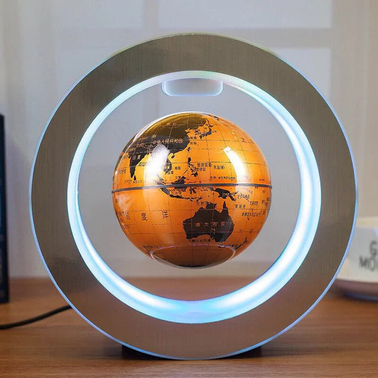magnetic levitation globe | floating world map led | anti gravity globe light | ultrasonic cleaning