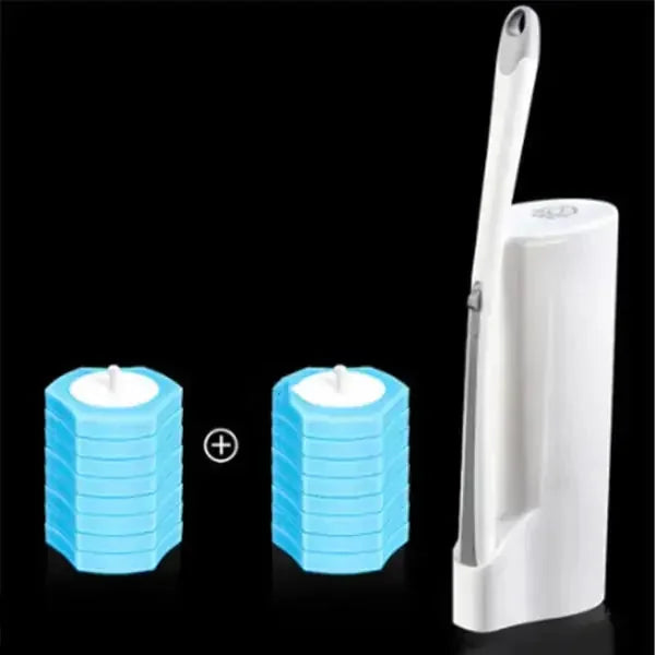 disposable toilet brush | biodegradable toilet brush | single-use toilet brush | energy saving