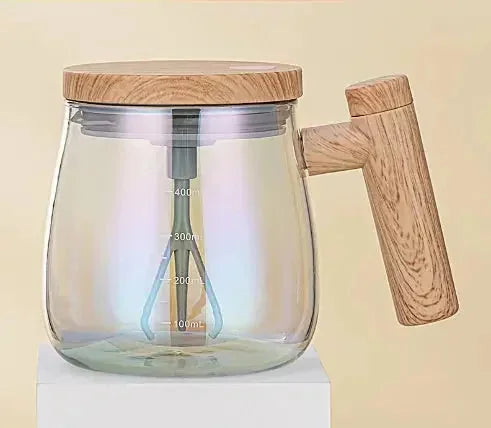 self stirring coffee mug | 400ml electric mixing cup | high speed automatic stirrer | ultrasonic cleaning