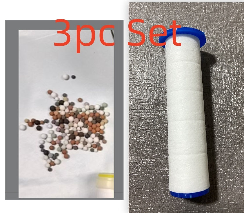 The Third Gear Adjustable Strong Supercharged Shower Head Household Bath Shower Hose Shower Head 