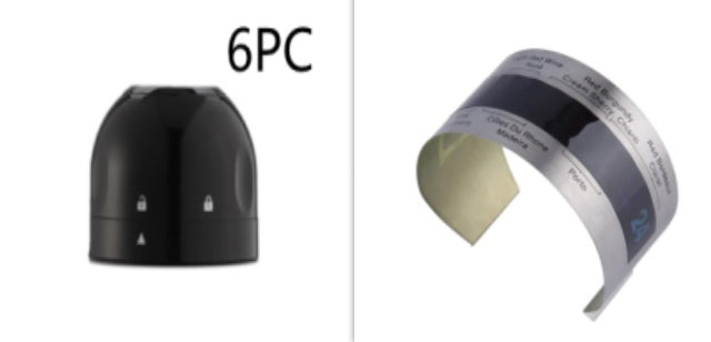 Vacuum Red Wine Bottle Stopper Silicone Sealed Champagne Bottle Stopper Vacuum Retain Freshness Wine Plug Bar Tools 