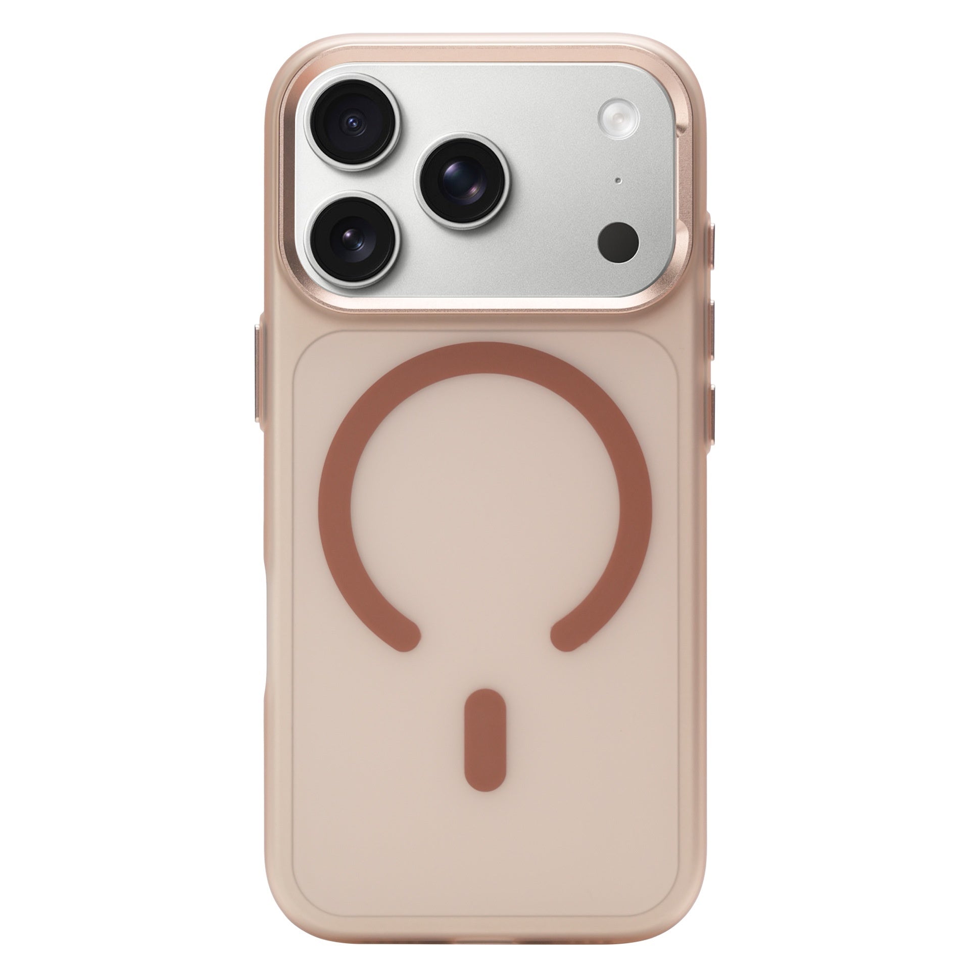 Frosted Magnetic Suction Suitable For 17promax Phone Case PC Skin Feeling Drop-resistant 