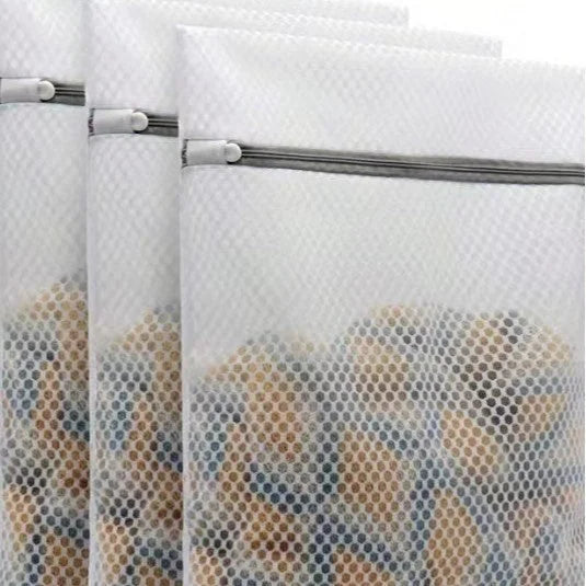 mesh laundry bag for delicates | large capacity washing bag | durable nylon laundry net | energy saving