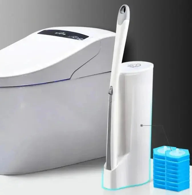 disposable toilet brush | biodegradable toilet brush | single-use toilet brush | energy saving