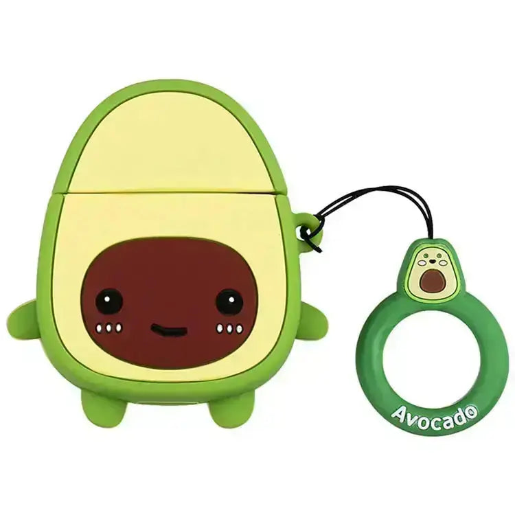 Cartoon Retro Gramophone  Wireless Bluetooth Headset Silicone Case 