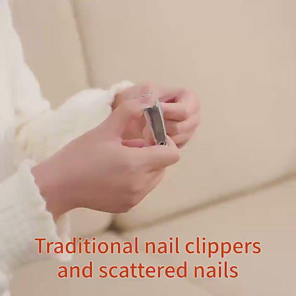 Two-in-one Electric Nail Clippers Anti-pinch Nail Piercing Device